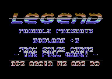 Rodland, Intro der Version von Legend/NEI
