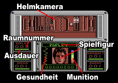 Ripley befindet sich in Raum 009